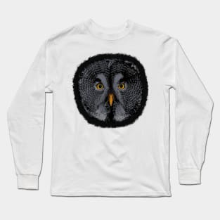 Owl Face Long Sleeve T-Shirt